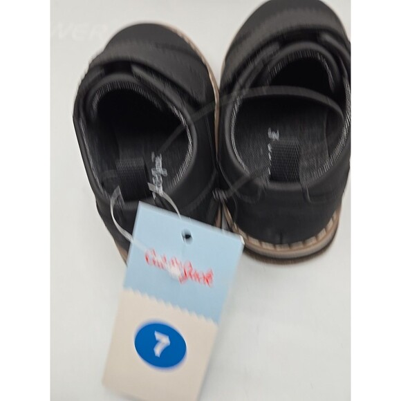 Toddler Adonis Derby Shoes Black- Cat & Jack Size 7 New With Box - Picture 6 of 7
